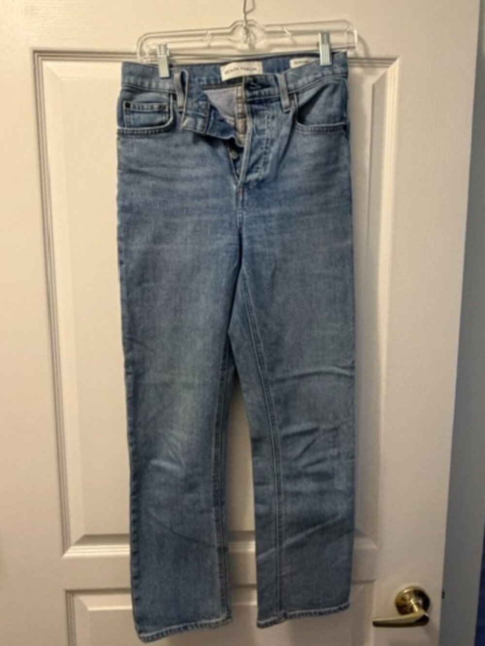 Aritzia Denim Forum Straight Leg Jeans — Size 25
